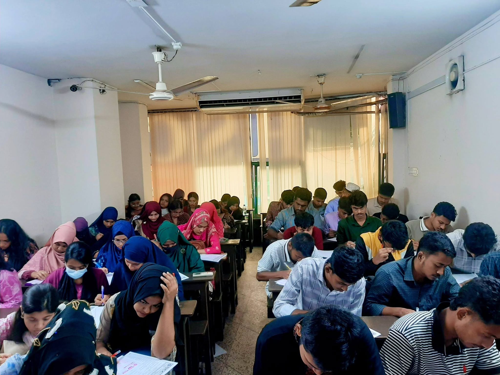 UCC Mirpur students in class
